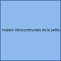 maison intrecommunale de la petite enfance