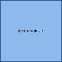 auxiliaire de vie