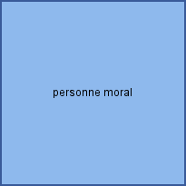 personne moral