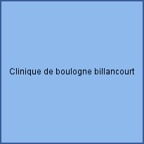Clinique de boulogne billancourt