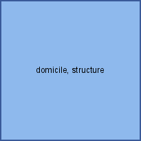 domicile, structure