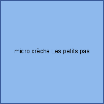 micro crèche Les petits pas