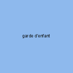 garde d'enfant