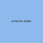 recherche emploi