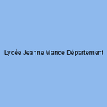 Lycée Jeanne Mance Département Formation Continue