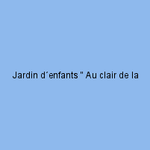 Jardin d´enfants