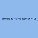 accueils de jour de association LE TEMPS DU REGARD