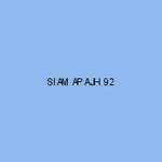 SIAM APAJH 92