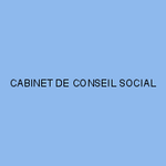 CABINET DE CONSEIL SOCIAL